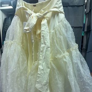 NWT flowy free people midi dress